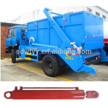 Telescopic hydraulic cylinder for garbage compactor